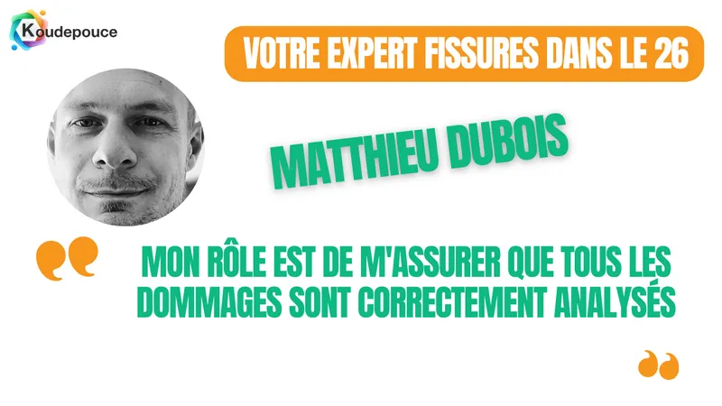 Expertise batiment Matthieu Dubois dans la Drome, catnat 